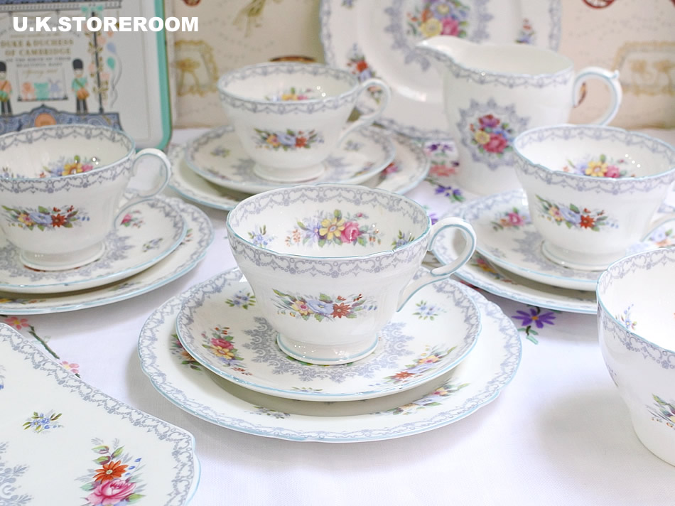 UKストアルーム SH094 Shelley シェリークロシェット ティートリオ