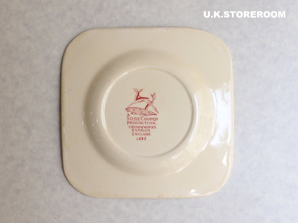 SC701 Susie Cooper スージークーパー プランタン小花 スクエア