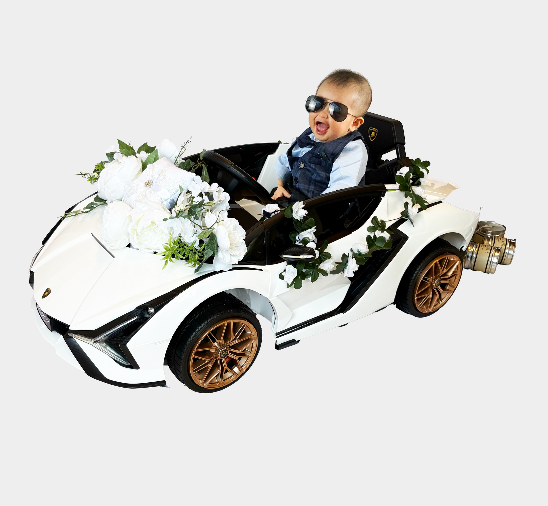 リングボーイの車・ラジコンカーレンタル ランボルギーニ Sian装飾付き