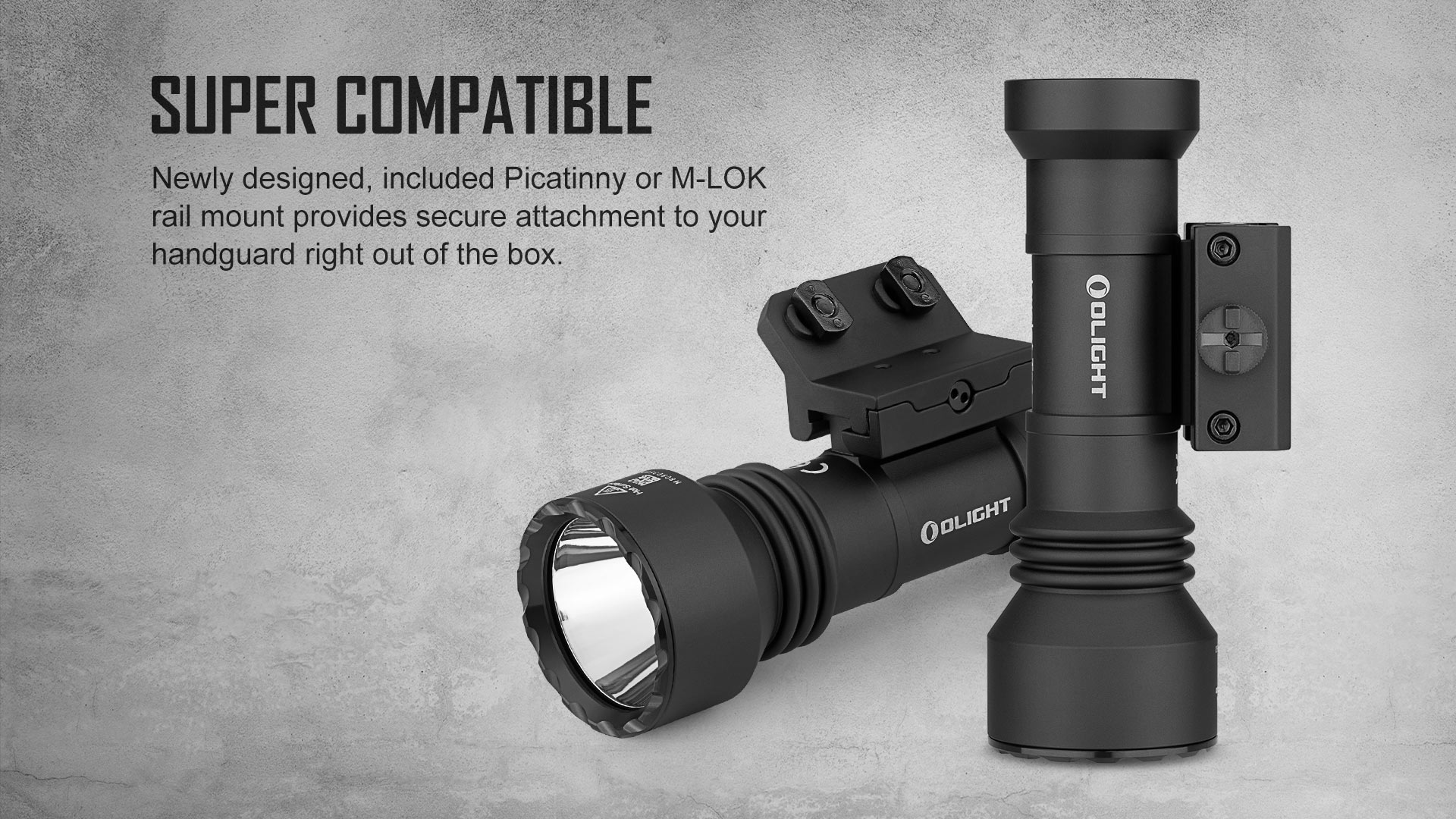 Javelot Tac Tactical Weapon-mounted Torch Light - Olight UK