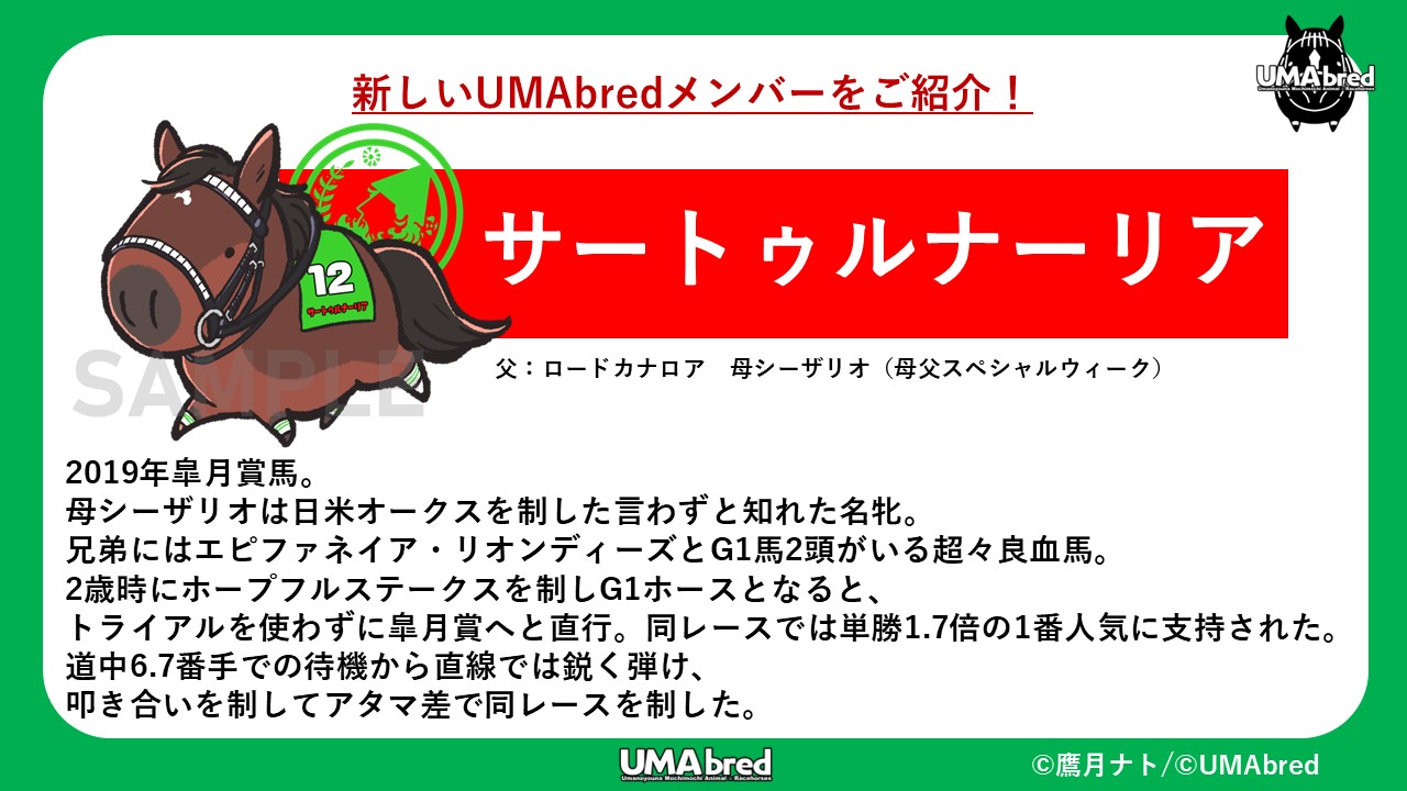 皐月賞開催に合わせた「皐月賞馬UMA POP-UPショップ」を2025年4月17日