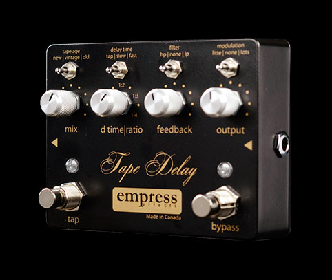 エフェクター批評 vol.8 Empress Effects/Tape Delay | アンブレラ