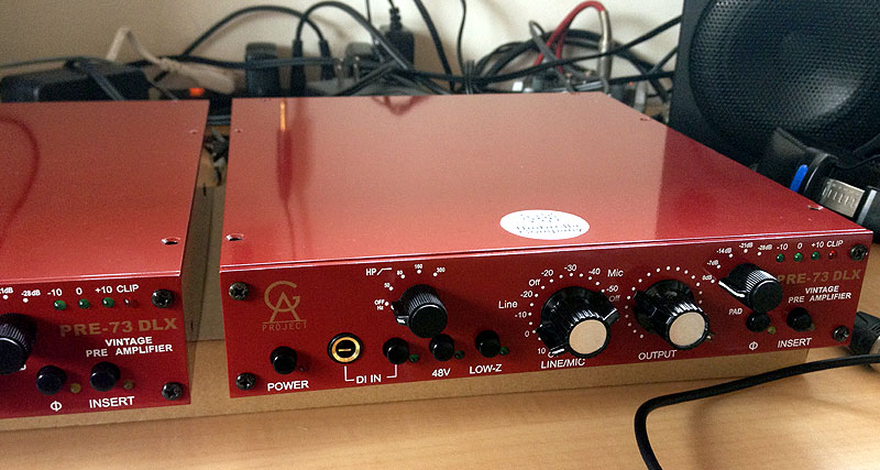 GAP PRE-73 DLX を Carnhill製トランスにアップグレードしてみました