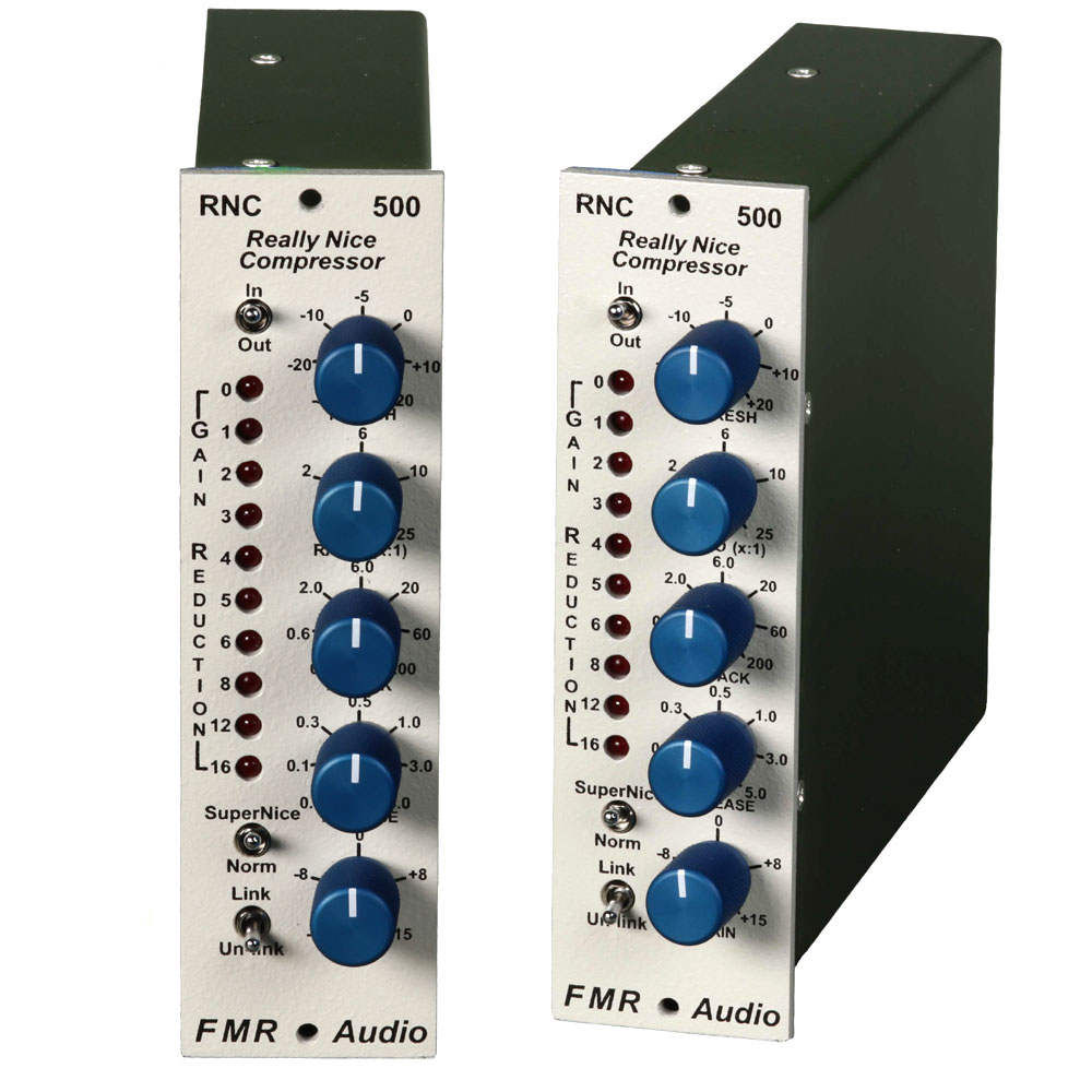 FMR Audioの定番コンプレッサー RNCとRNLAのAPI 500モジュールが登場