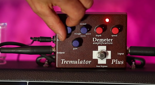 PG》によるDemeter Tremulator Plusのデモ・ビデオが公開！35年もの月