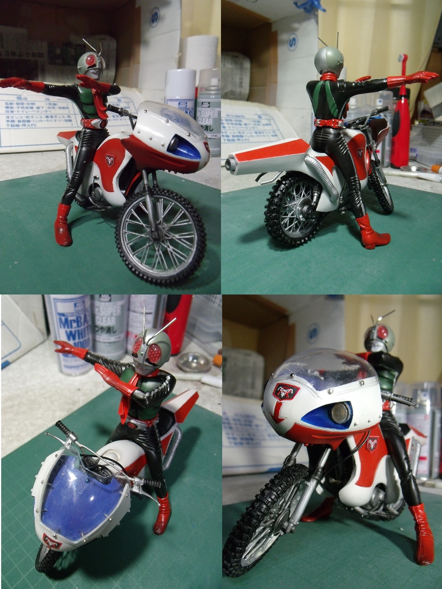 ☆コトブキヤ「仮面ライダー2号＆新サイクロン号」: 特撮フィギュア