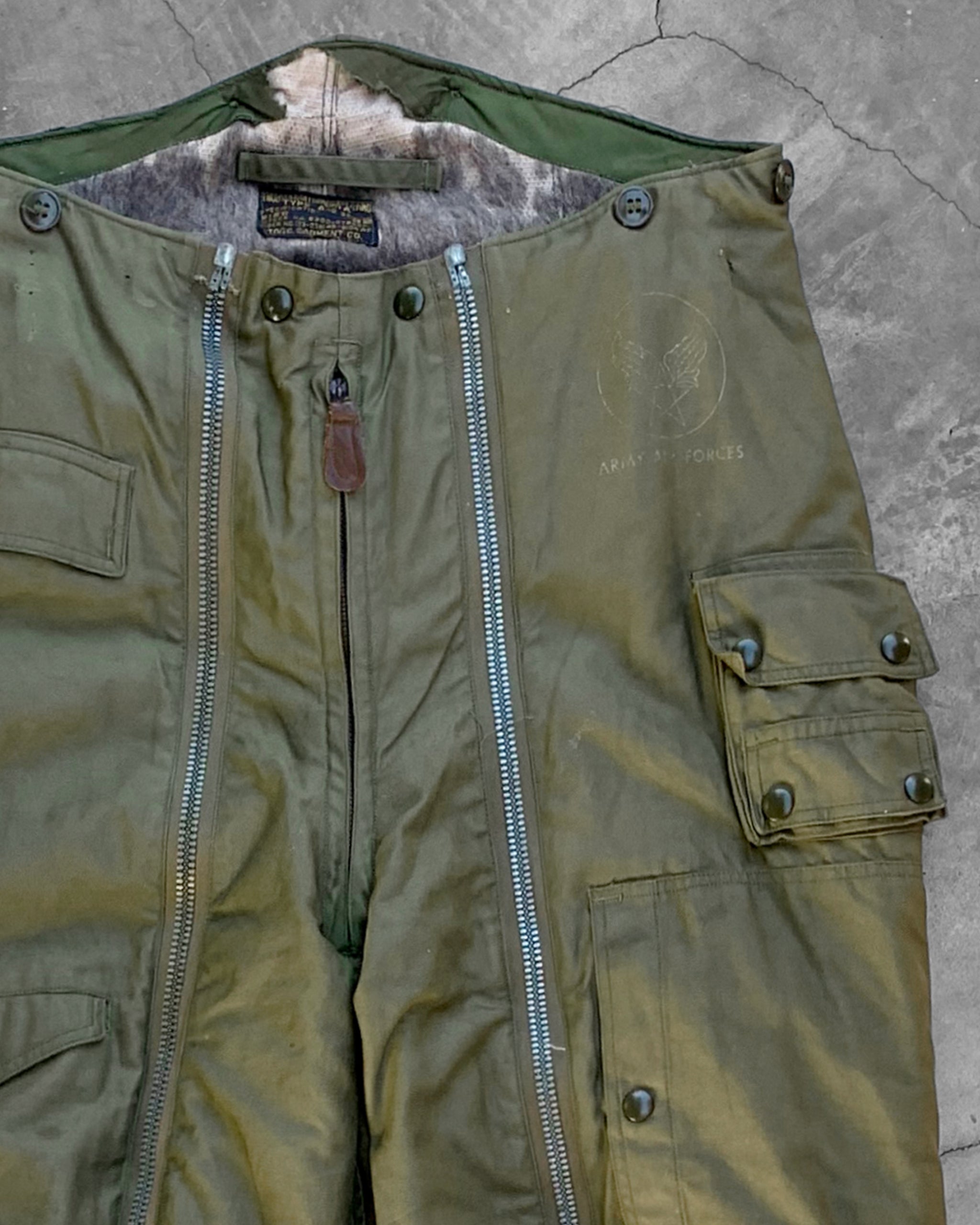 USAF Type-A11 Wool Lined Flying Military Pants - 1940s – UNSOUND RAGS