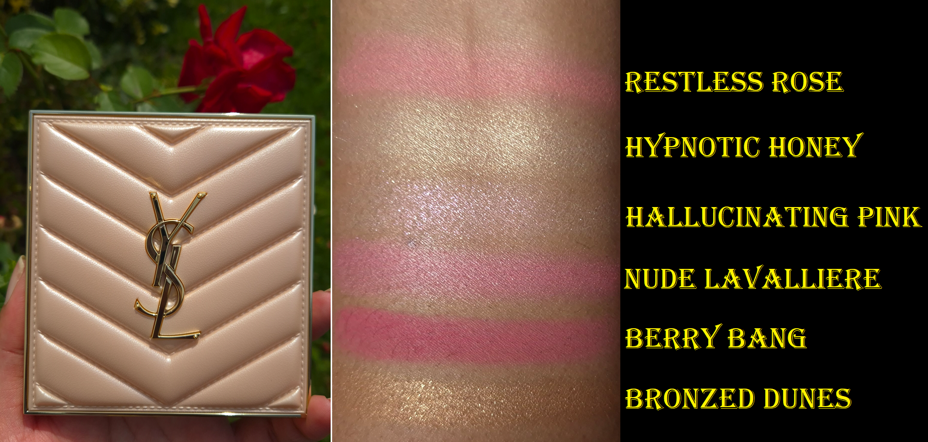 YSL All Hours Couture Face Palette in Golden Oasis – Lili's Beauty