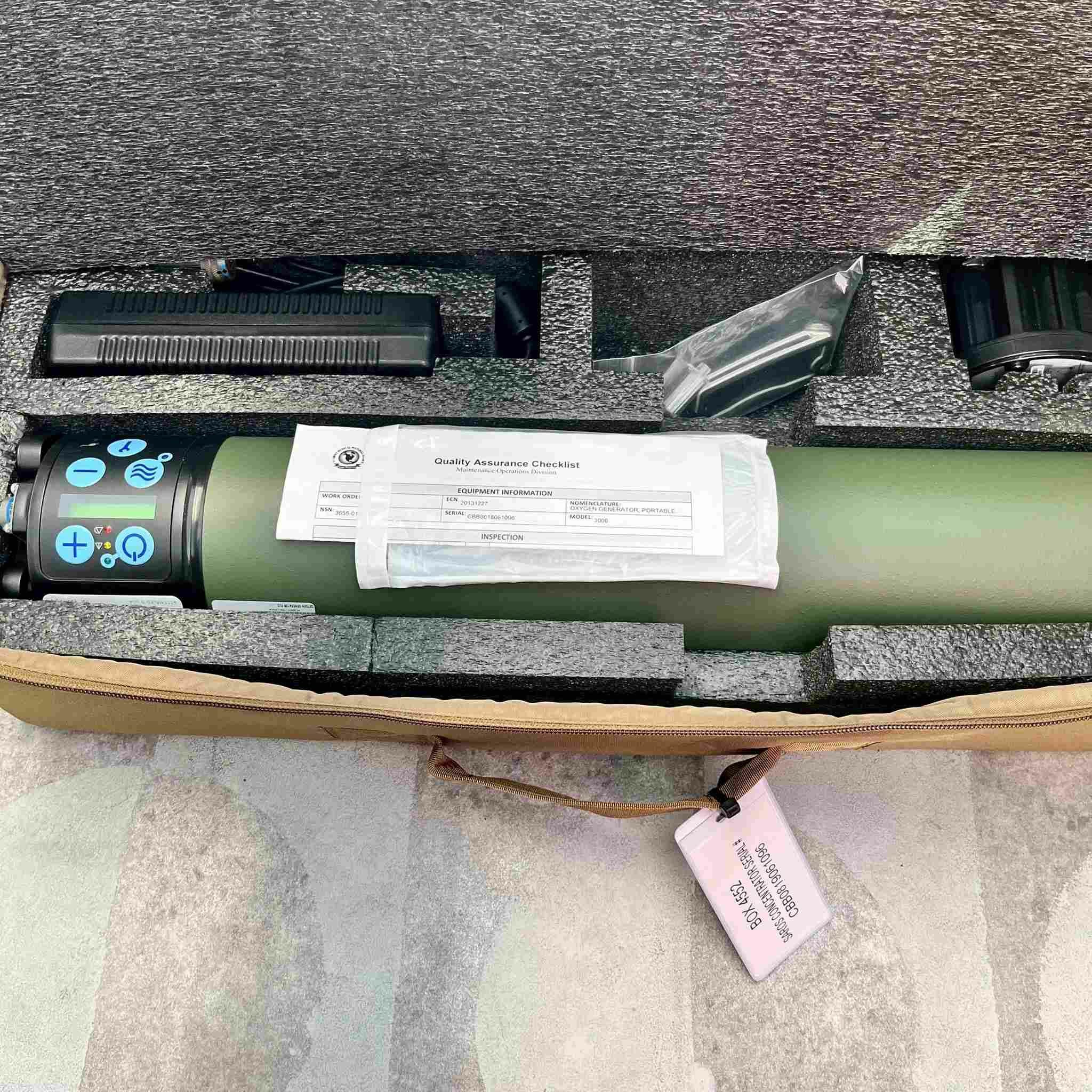 G.I.T TOOLS 米軍払い下げ商品｜フィールドポータブル酸素濃縮器