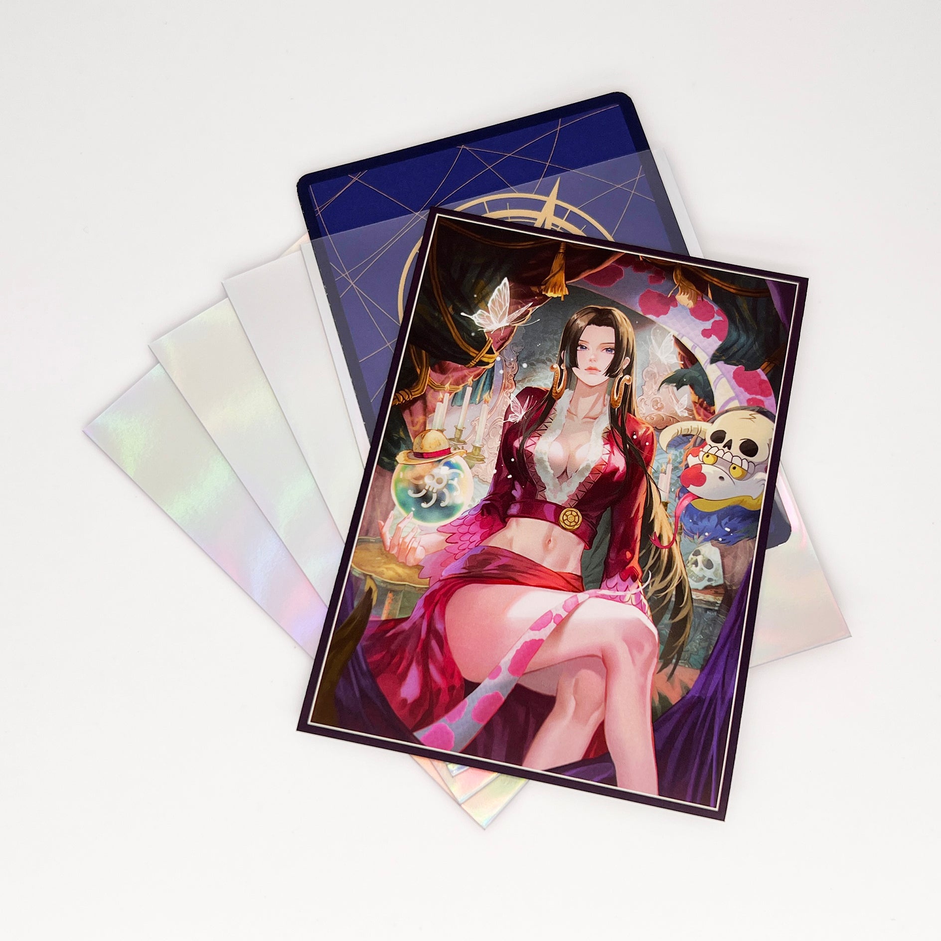 Pirate Empress Boa Hancock Standard Size Card Sleeves – Usagi Draws