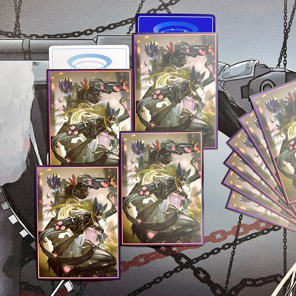 ベルスターモン＆ベルゼブモン スタンダードサイズカードスリーブ