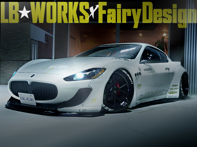 LB-WORKS×Fairy Designコラボレーション!マセラティ・グラントゥー