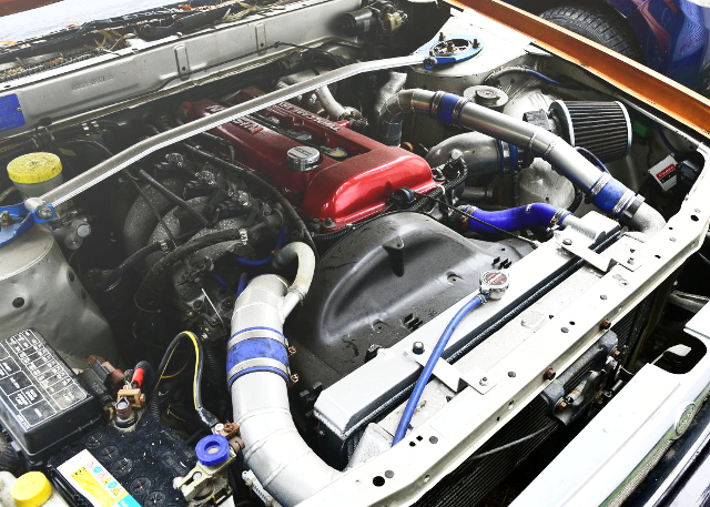 S13赤ヘッドSR20DETエンジン+S15タービン!ECU現車セッティング!フル