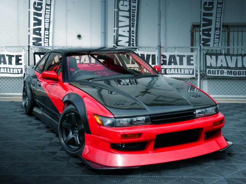 オクヤマ製作ボディ補強!URASワークス!SR20改M7960タービン＆パワーFC