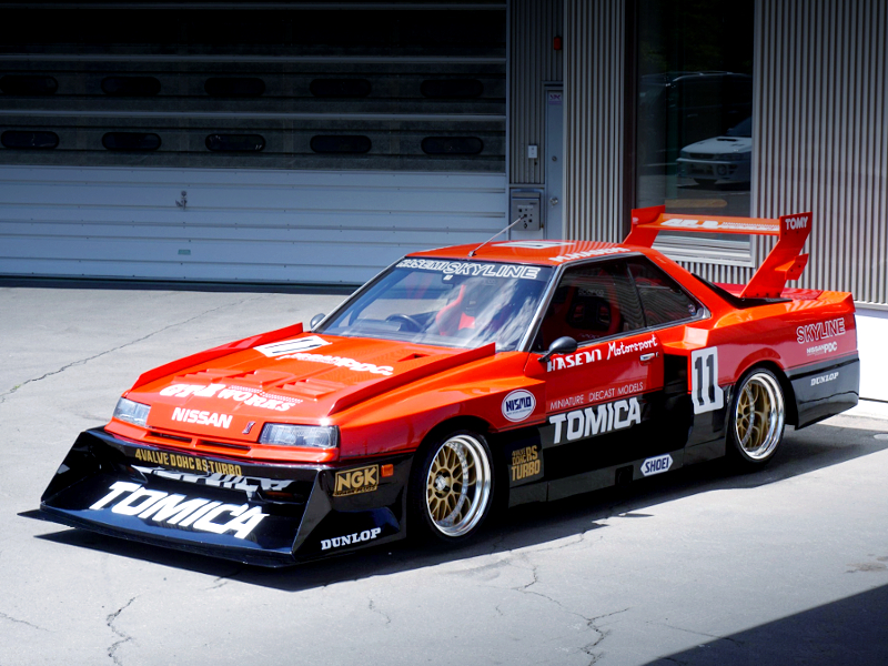 トミカスカイライン・スーパーシルエットレプリカ!サイド出しマフラー