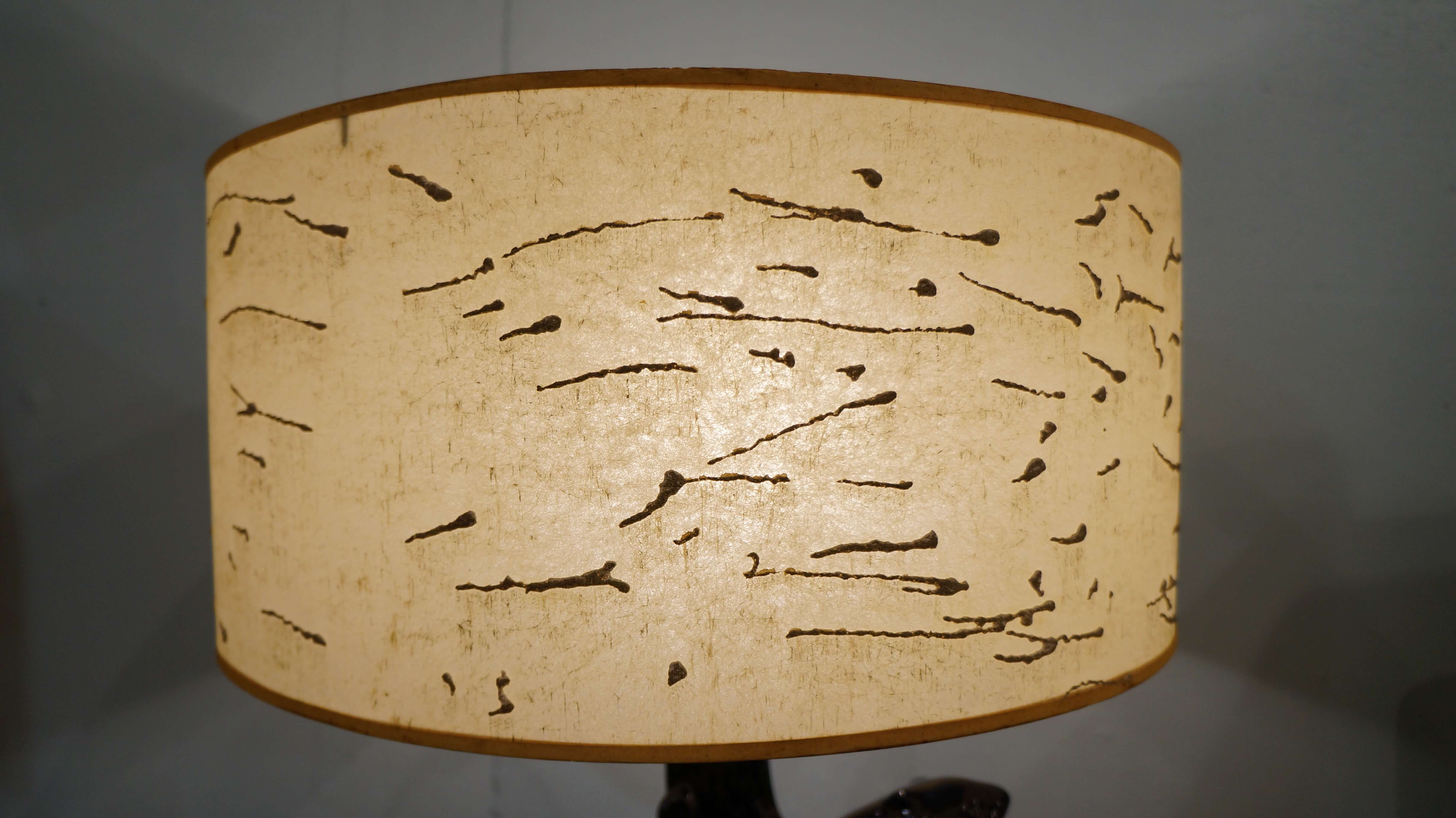 1950's US vintage Black Panther Table Lamp / 1950年代 アメリカ