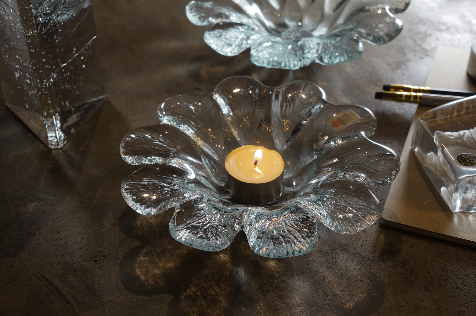 ホルムガード マルチ キャンドルホルダー ガラスボウル シセ