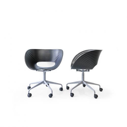 カルテル エロエス チェア フィリップ・スタルク 回転式 コバルト