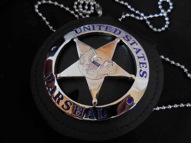 USマーシャル（連邦保安官）レプリカバッジ&ホルダー ディプティー