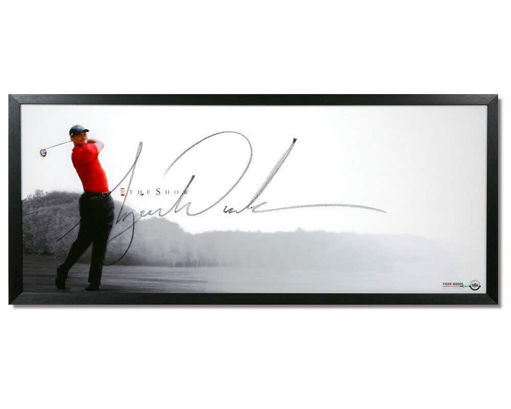 Tiger Woods Autographed 