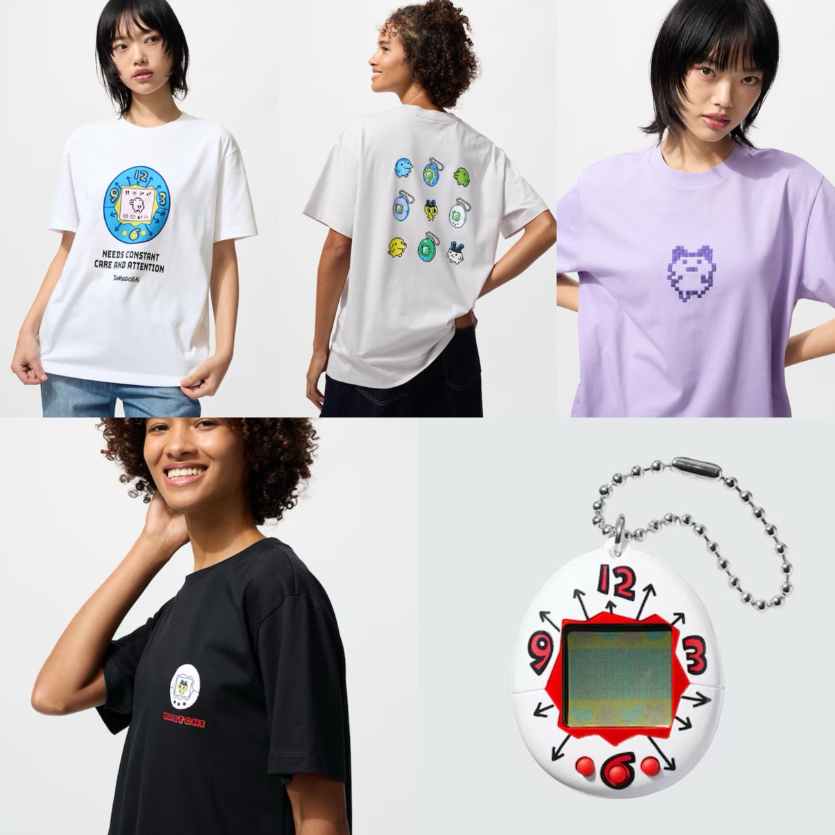 UNIQLO UT x たまごっち コラボコレクションが国内12月19日より発売