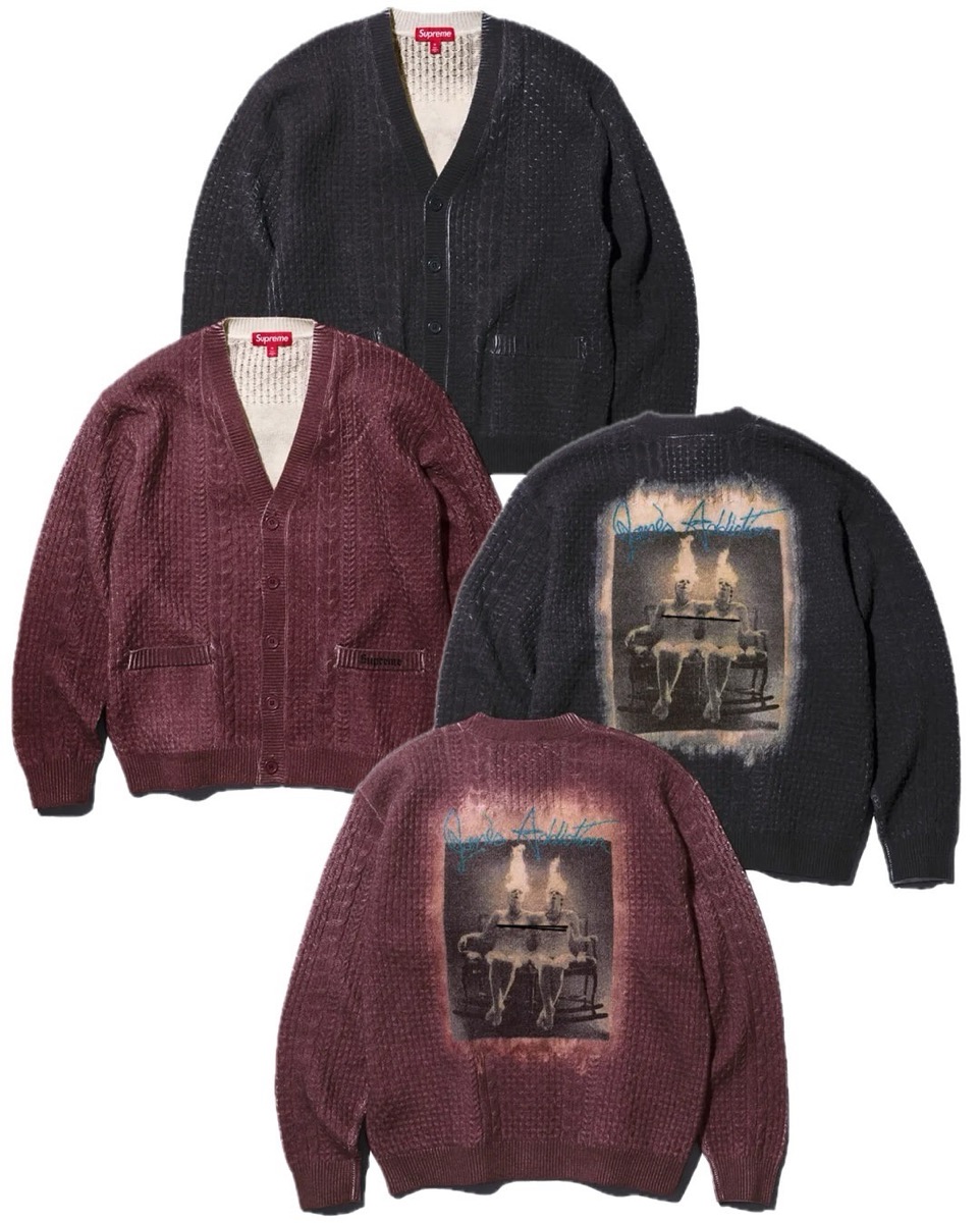 Supreme x Jane's Addiction 24FW Week11が国内11月2日に発売【全商品