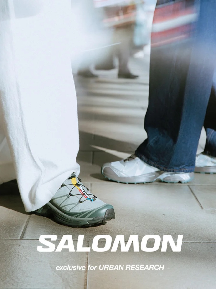 URBAN RESEARCH 2026 Exclusive Salomon XT-WHISPER & XT-6 GTX が国内