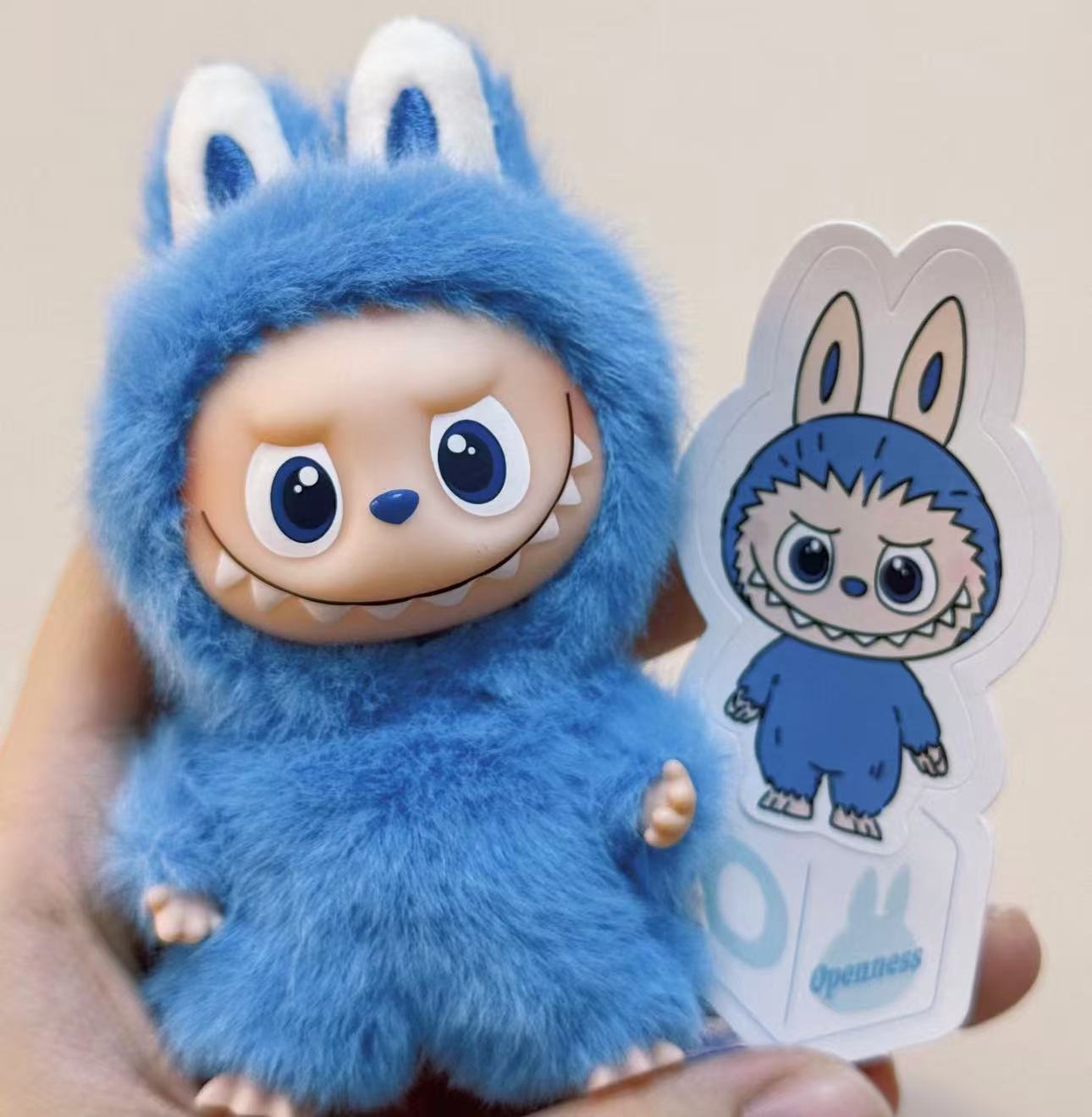 POP NOW:THE MONSTERS Pin for Love Series-Vinyl Plush Pendant Blind