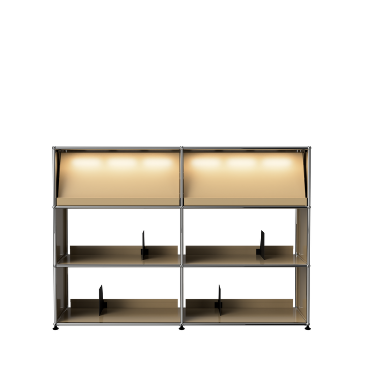 USM x Symbol Vinyl Display Cabinet 3x1 – USM Modular Furniture