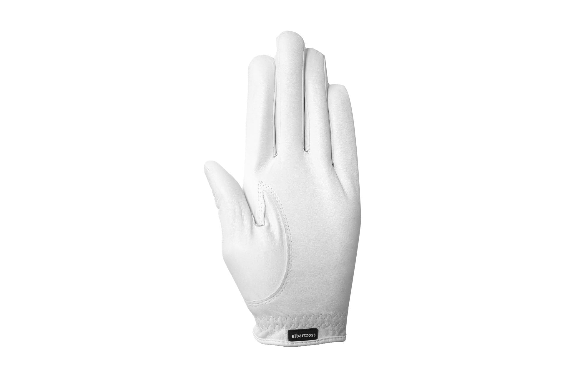 Men's Leather Golf Glove | White Cabretta Leather | Royal Albartross