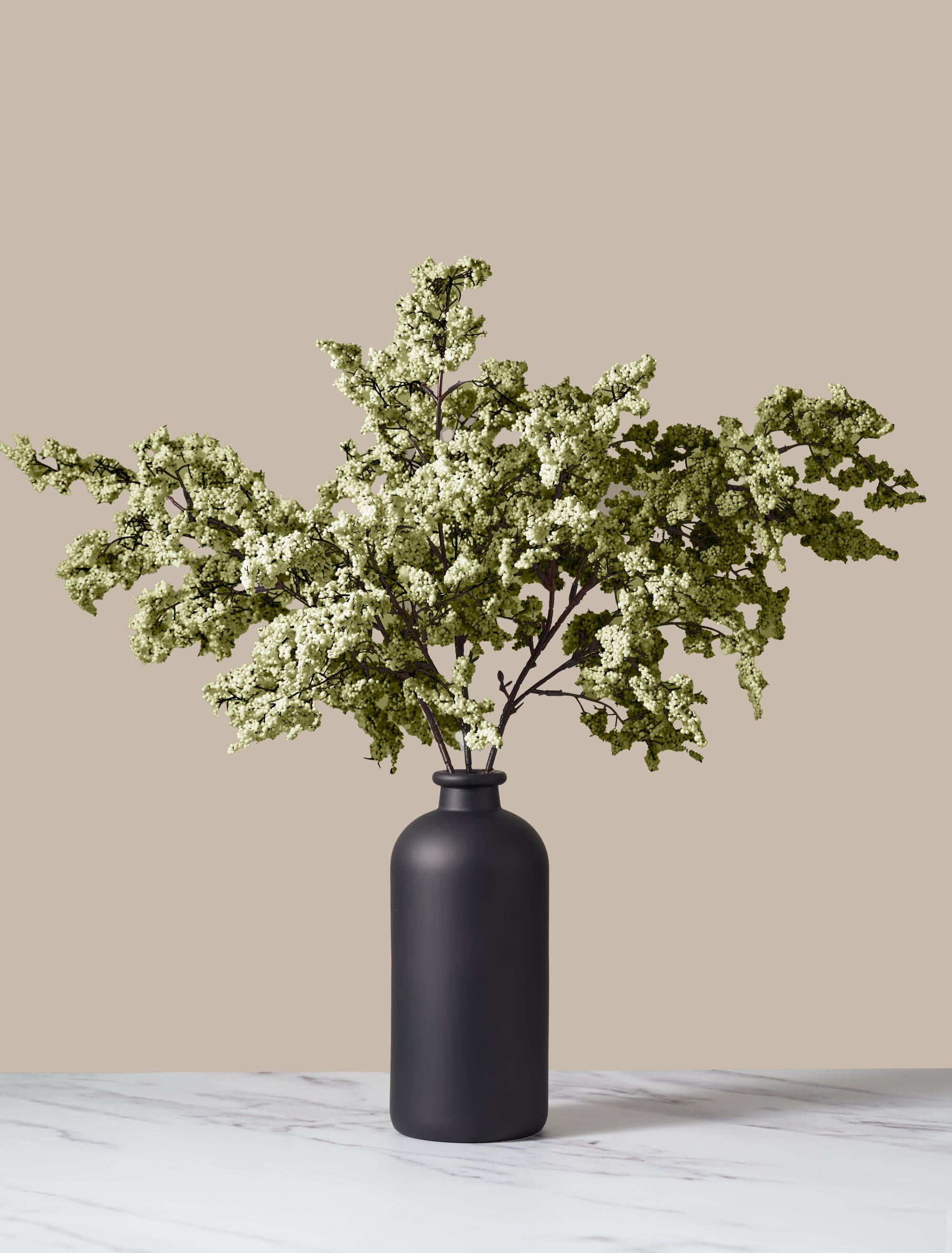 Faux Berry Spray - Winter White (3 Stems) – contempee