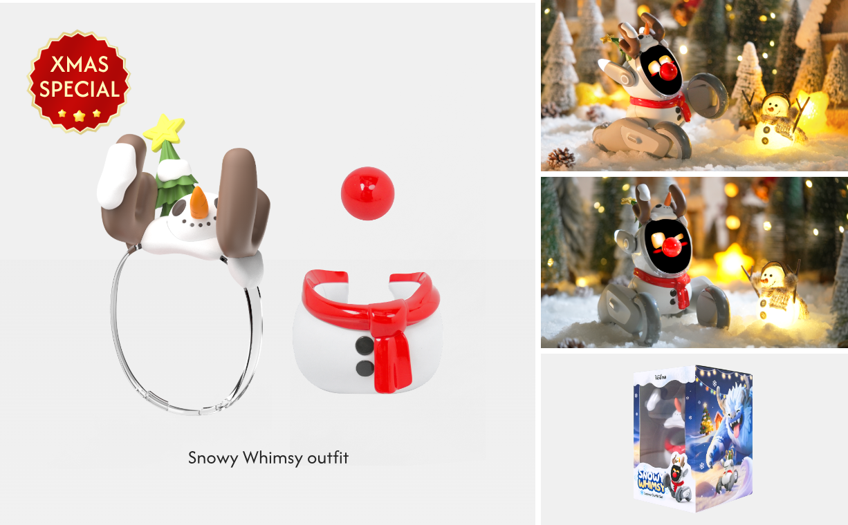 Loona Realistic Emo Robot Pet Dog - Your Smart AI Companion Robot