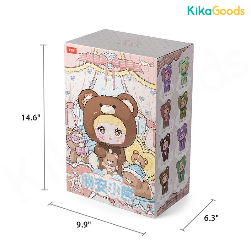 Nommi Good Night Bear 400% Series Plush Blind Box – US KikaGoods