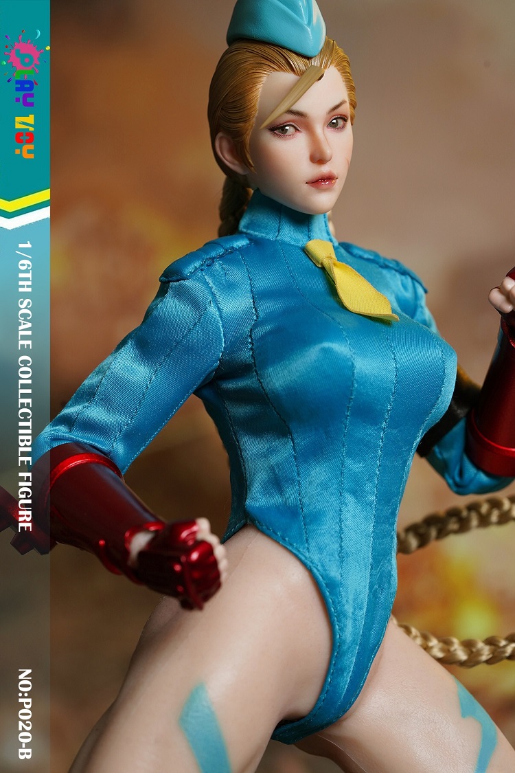 US$ 180.00 - PLAY TOY Street Fighter 1/6 Cammy White Seamless