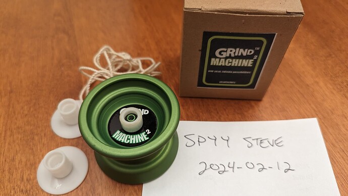First run Grind Machine 2 by Yoyofactory, new in box - Buy / Sell