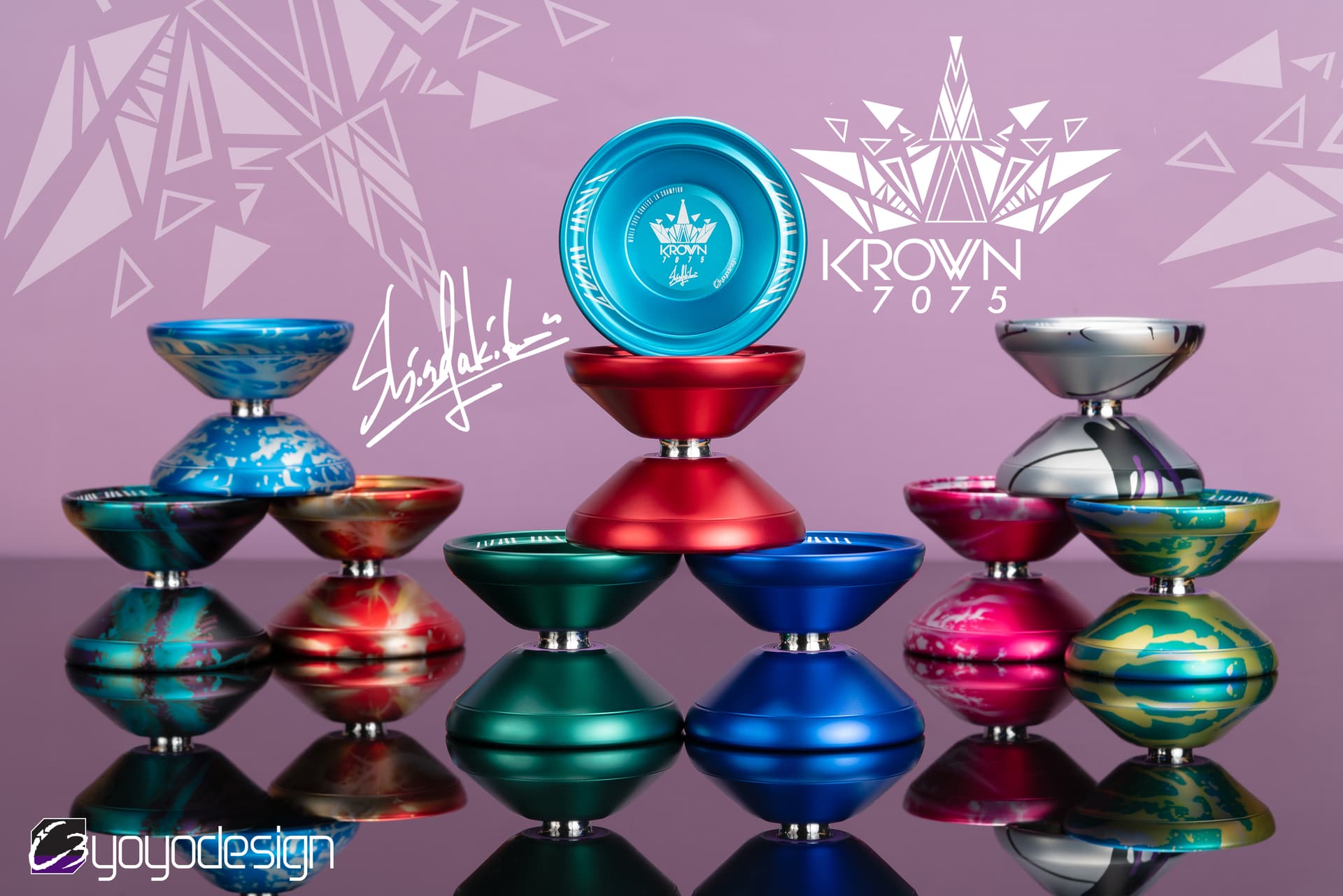 Krown 7075 by C3yoyodesign! - Signature of World YoYo Champion