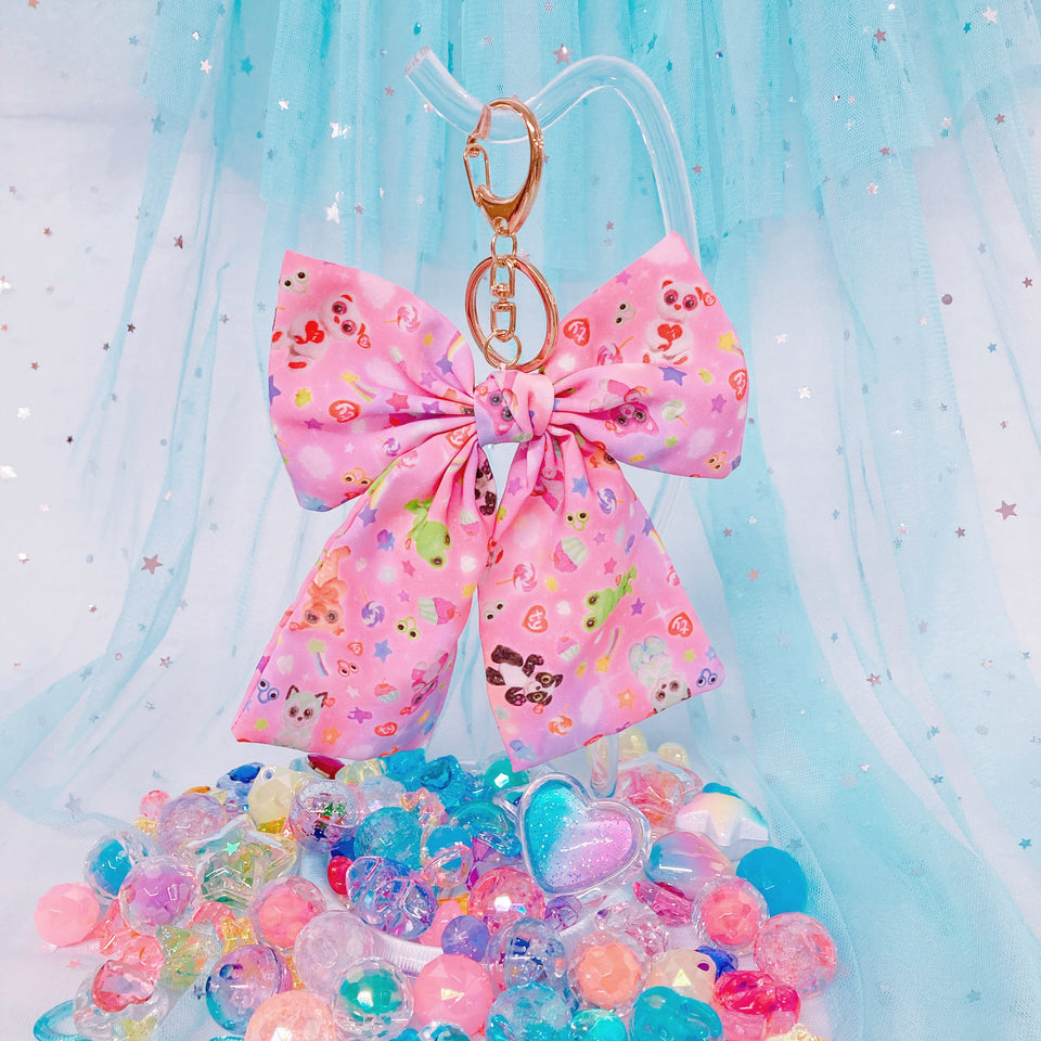 minacute公式】紅林大空コラボTY総柄 リボンバッグチャーム – Utopia