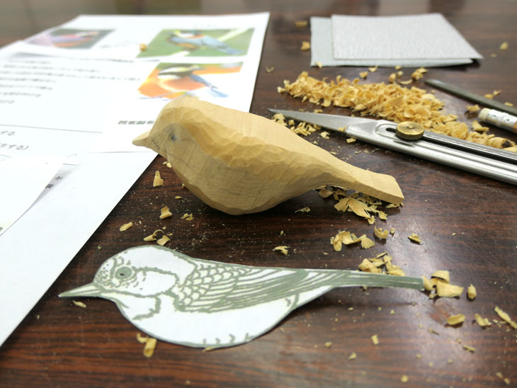 バードカービング第2弾はヤマガラ | てんこもりDays