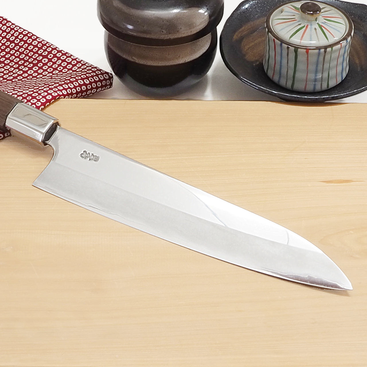 黒鳥 牛刀 鏡面仕上げ 通販 / 土佐刃物 販売 土佐打刃物屋