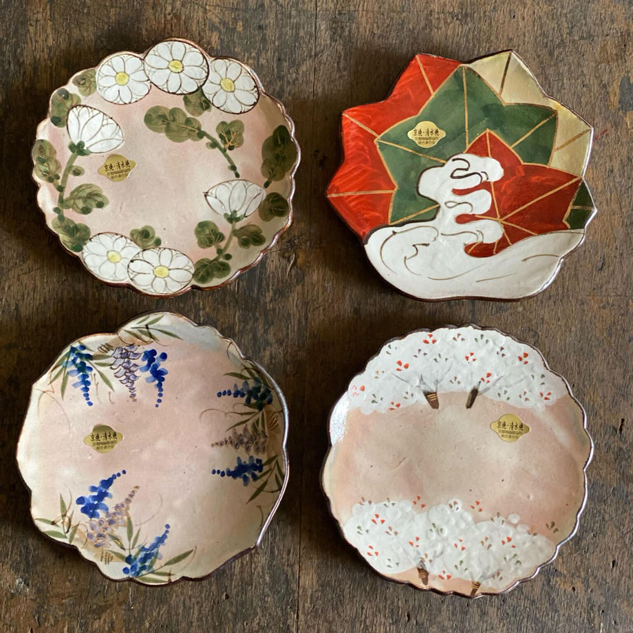 乾山写 銘々皿 – うつわ御結