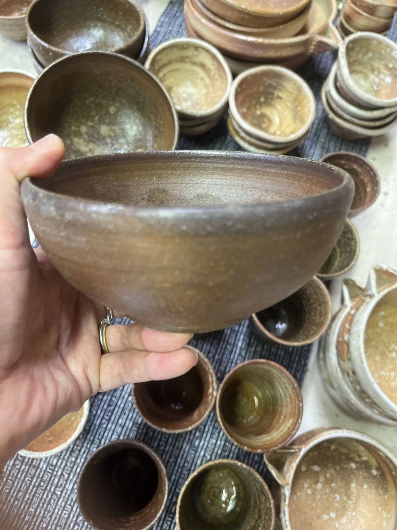 信楽焼 焼き締め 穴窯 うつわのわ田