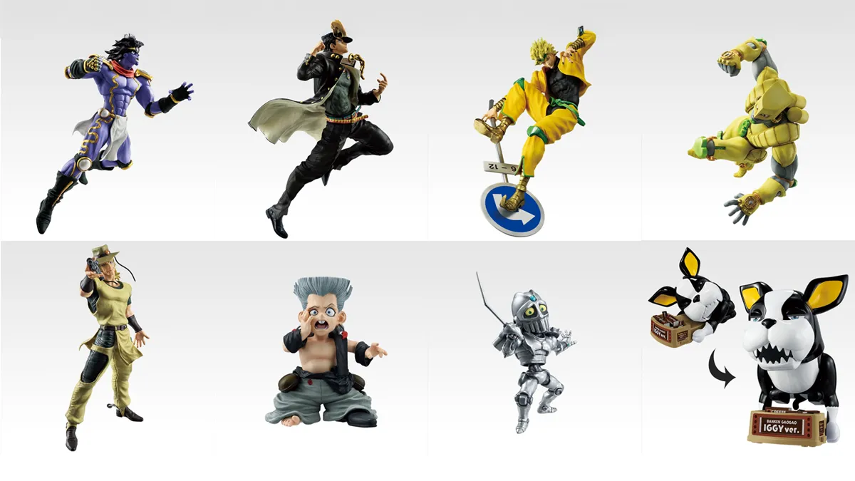 一番くじ『ジョジョの奇妙な冒険 SC -STAND RUSH!-』 A～F賞