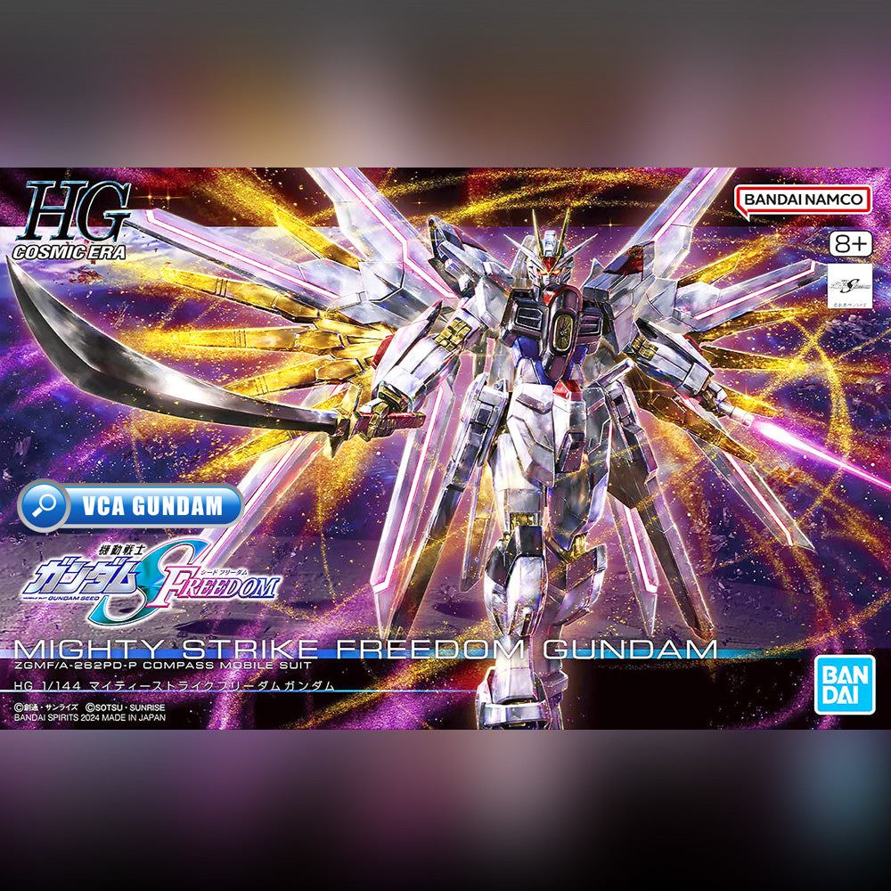 Bandai Gunpla High Grade HG Mighty Strike Freedom Gundam – VCA