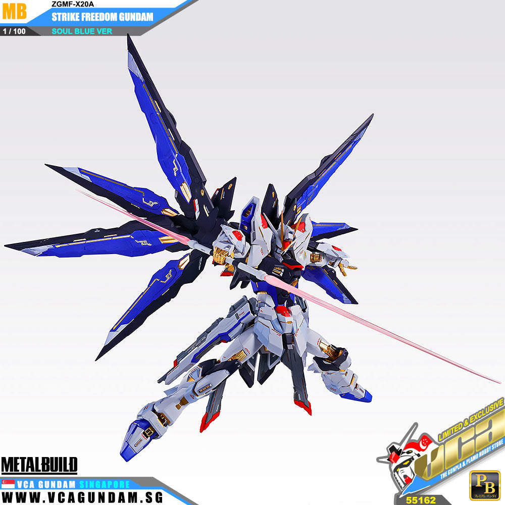 PremiumBandai® Metal Build STRIKE FREEDOM GUNDAM (SOUL BLUE VER