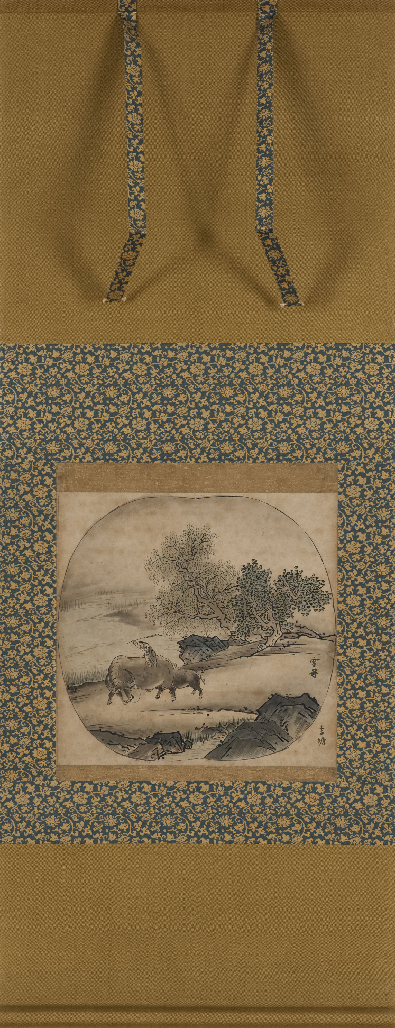 牧牛図（牧童） | やまぐちバーチャルアートミュージアム