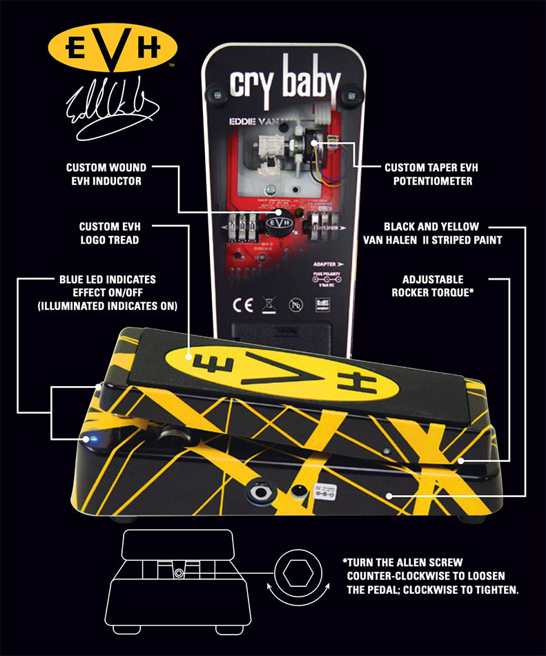 EVH Signature Wah Pedal