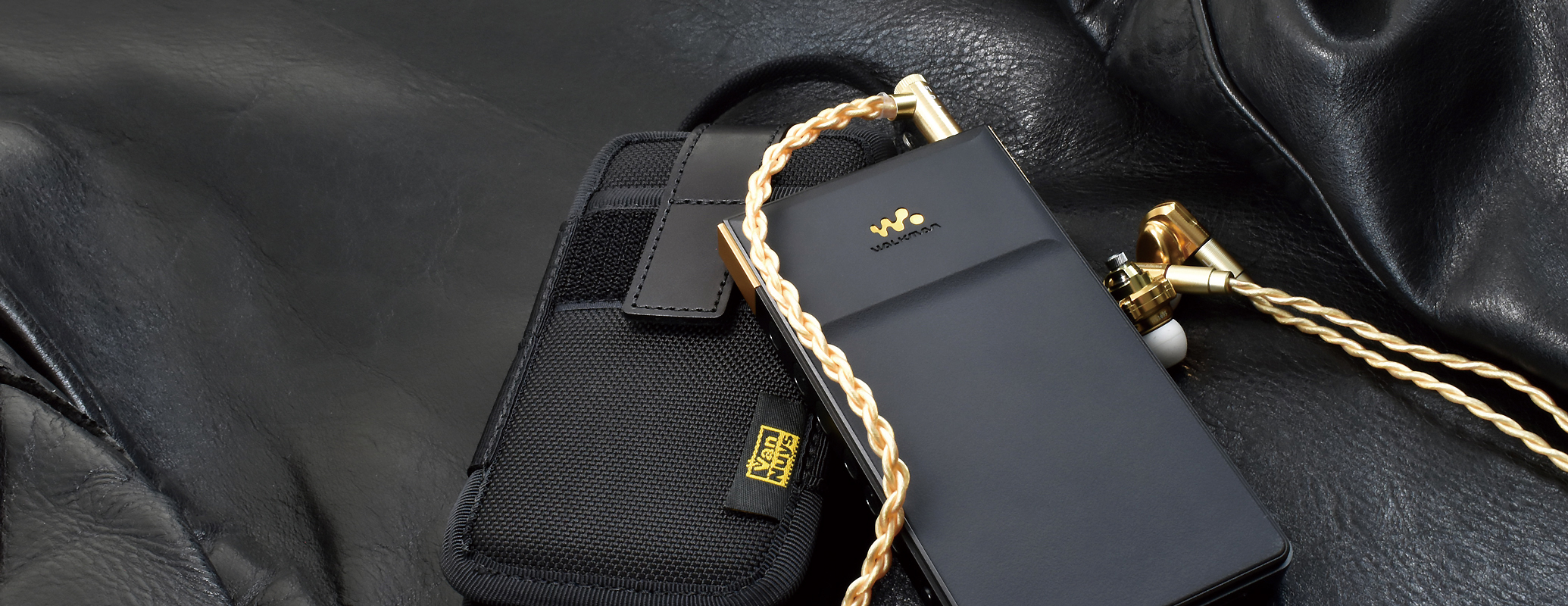 E449：SONYウォークマン NW-ZX707用 完全無欠の縦型キャリングケース