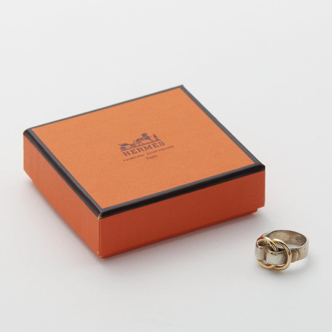 HERMES/エルメス】ドゥザノーリング K18/SV925 8.5号｜ヴァルティーク
