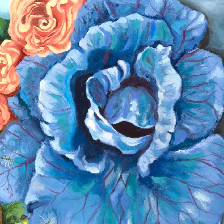 SPRING PORTRAIT Original Oil Painting – Valerie Milo