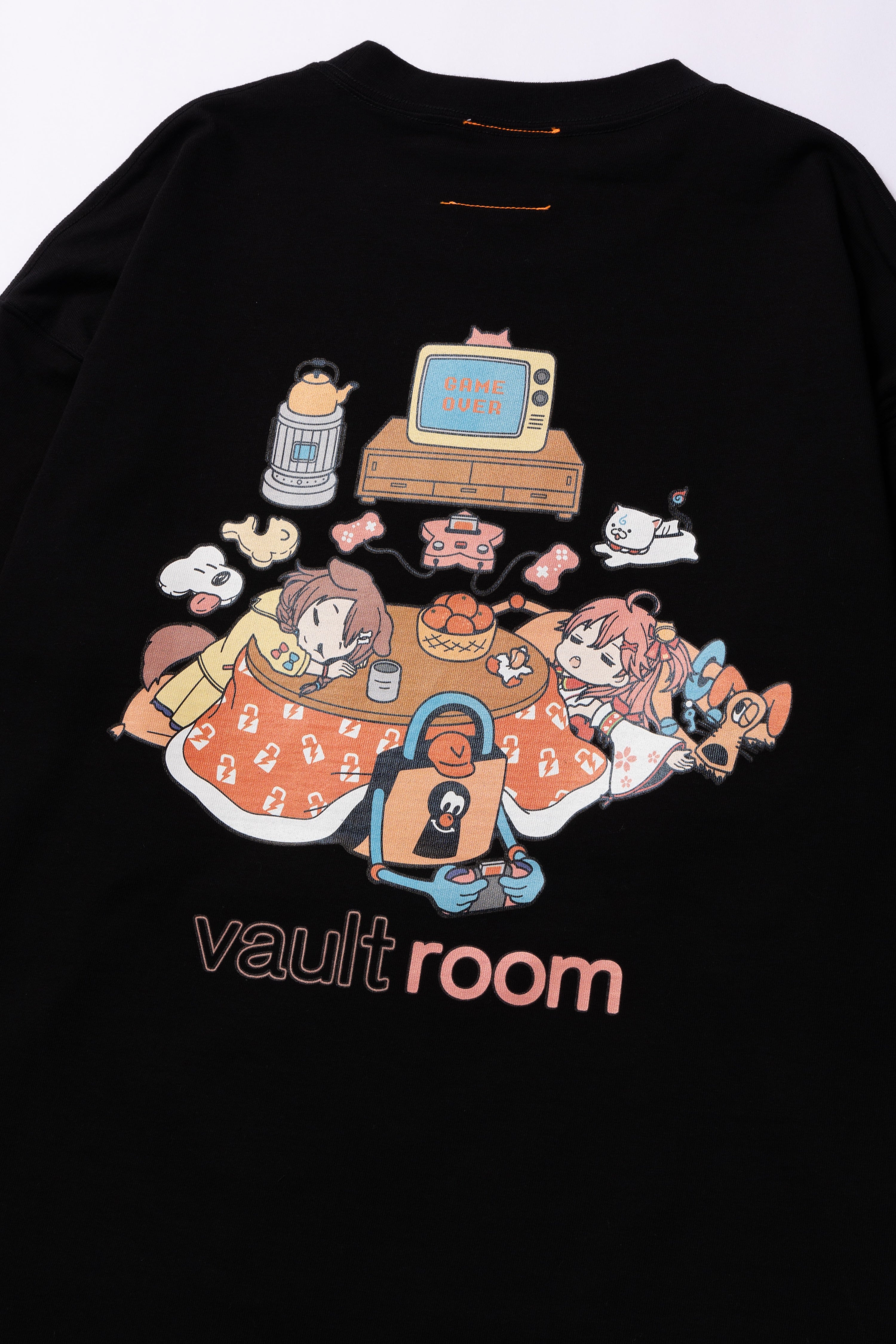 MIKKORONE L/S TEE / BLACK – VAULTROOM